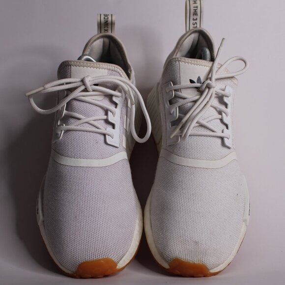 Size 9 - Adidas NMD_R1 Primeblue White Gum Used - Picture 4 of 6